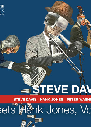 the album cover for Steve Davis - Meets Hank Jones Volume 2