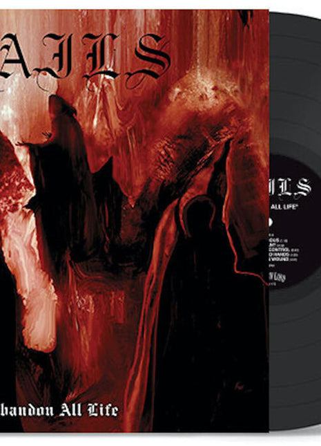 the album cover for Nails - Abandon All Life