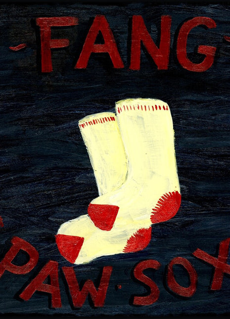 the album cover for Fang & The Paw Sox - Cowboys Of The Eternal Dusk