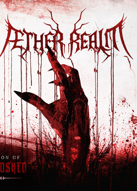 the album cover for Aether Realm - Season of Bloodshed