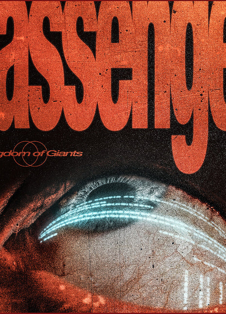 the album cover for Kingdom Of Giants - Passenger (Blue) [Colored Vinyl]