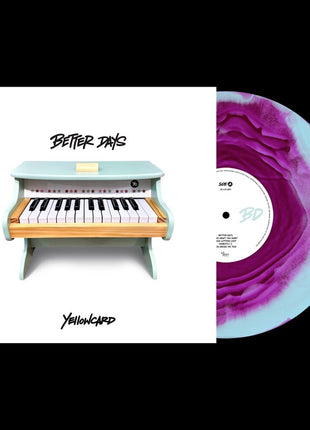 the album cover for Yellowcard - Better Days [Colored Vinyl] (Gate) [Limited Edition] (Ofgv) [Reissue]