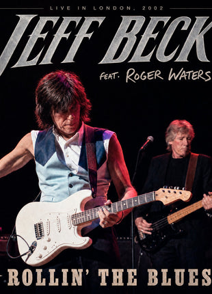 the album cover for Jeff Beck - Rollin The Blues [Colored Vinyl] [Limited Edition] (Wht)