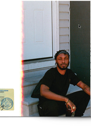 the album cover for JPEGMAFIA - Veteran [Clear Vinyl]