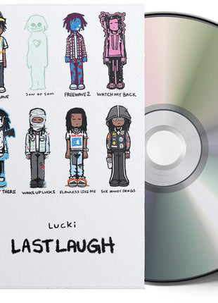 the album cover for Lucki - Last Laugh Archive Tape [Digipak]