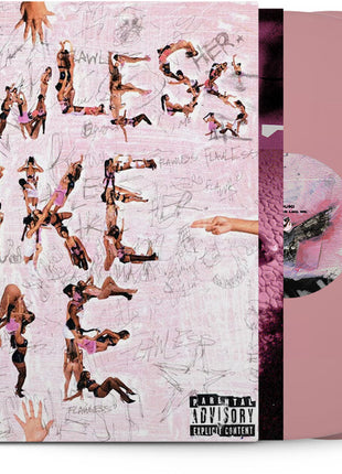 the album cover for Lucki - Flawless Like Me [Indie Exclusive] Baby Pink [Colored Vinyl] (Pnk)