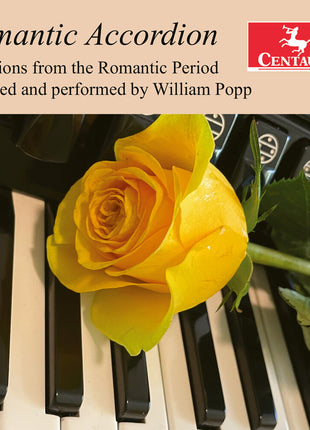 the album cover for William Popp - Romantic Accordion