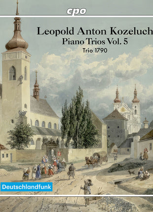 the album cover for Trio 1790 - Piano Trios Vol. 5