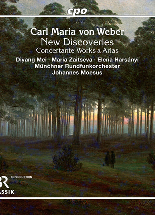 the album cover for Diyang Mei - New Discoveries - Concertante Works & Arias
