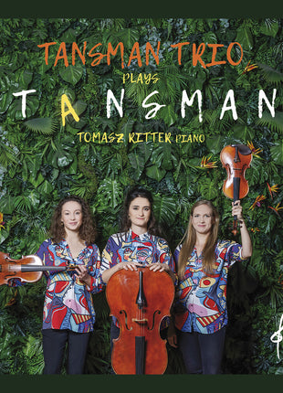 the album cover for Tomasz Ritter - Tansman Trio Plays Tansman