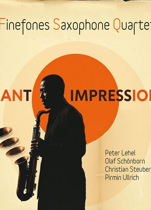 the album cover for Peter Lehel - Giant Impressions