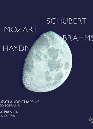 the album cover for Marie Chappuis -Claude - Mozart Haydn Schubert & Brahms