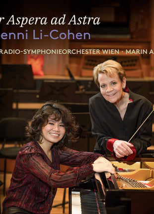 the album cover for Li-Zhenni Cohen - Per Aspera Ad Astra