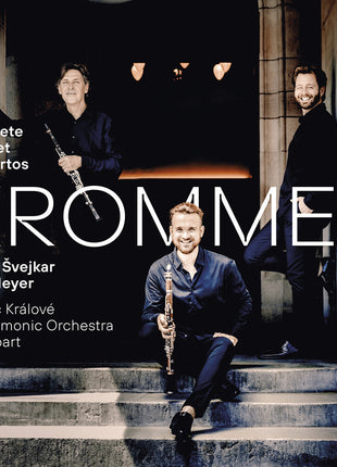 the album cover for Marek Svejkar - Krommer: Complete Clarinet Concertos