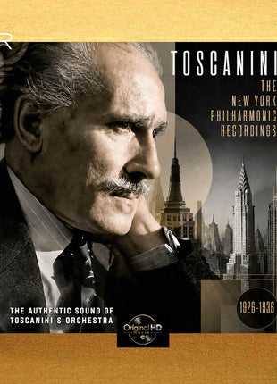 the album cover for Arturo Toscanini - New York Recordings - Arturo Toscanini