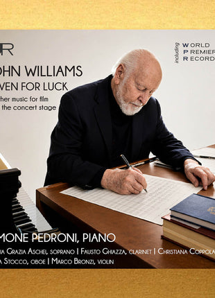 the album cover for Simone Pedroni - Williams: Seven For Luck & Other Music For Film &
