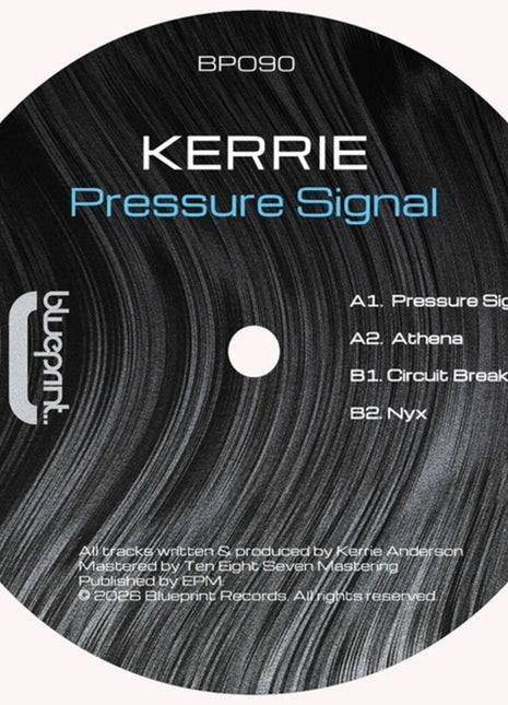 the album cover for Kerrie - Pressure Signal (Ep)