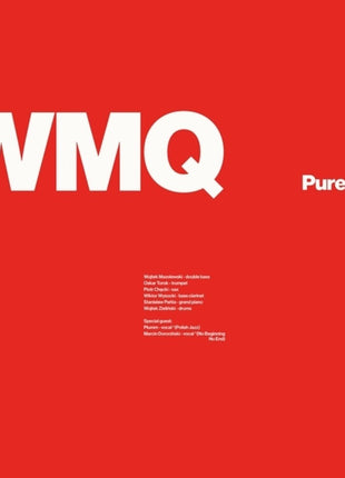 the album cover for Wojtek Mazolewski - Pure Form