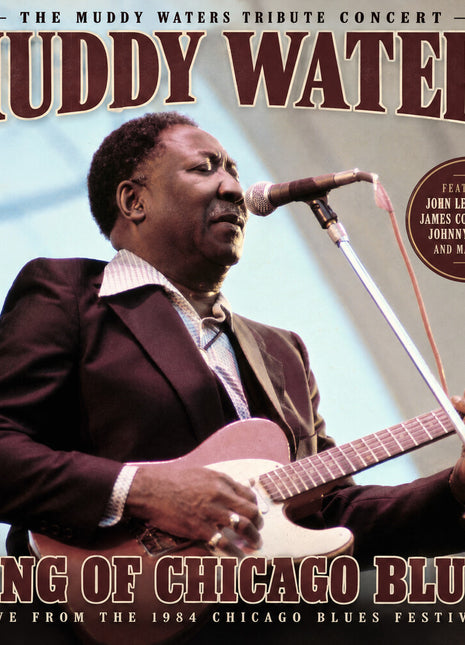 the album cover for Muddy Waters - King Of Chicago Blues [Limited Edition]