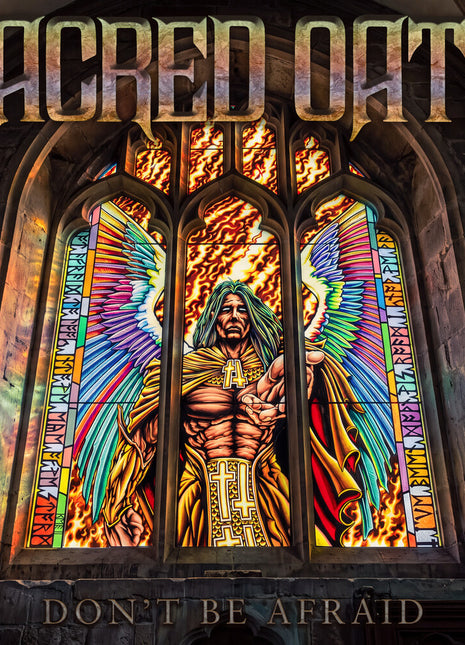 the album cover for Sacred Oath - Don't Be Afraid (Ep) (Ep)