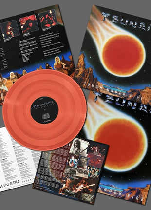 the album cover for Tsunami - Tough Under Fire [Colored Vinyl] (Post)
