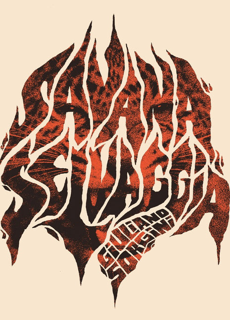 the album cover for Giuliano Sorgini - Savana Selvaggia
