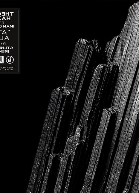the album cover for Theory Hazit - At All ft. Iman Omari b/w At All (STLNDRMS Remix)