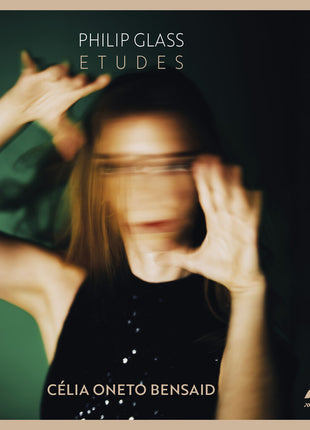 the album cover for Celia Bensaid  Oneto - Glass: Etudes