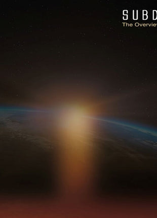 the album cover for Subdan - Overview Effect