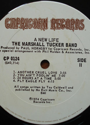 The Marshall Tucker Band : A New Life (LP, Album,  Pi)