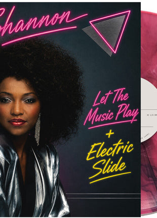 the album cover for Shannon - LET THE MUSIC PLAY - [Pink]