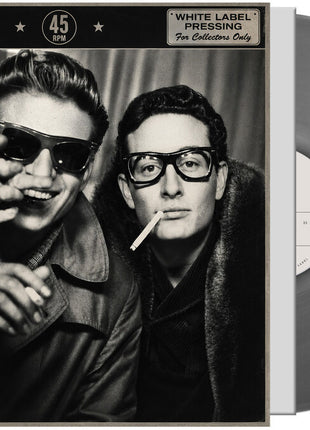 the album cover for Waylon Jennings & Buddy Holly - When Sin Stops / Jole Blon [Silver]