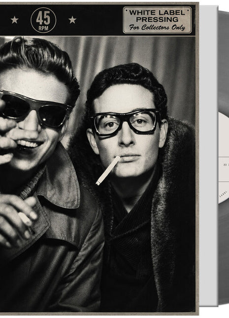the album cover for Waylon Jennings & Buddy Holly - When Sin Stops / Jole Blon [Silver]