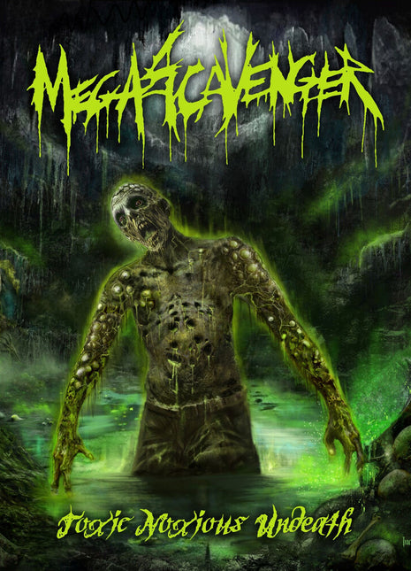 the album cover for Megascavenger - Toxic Noxious Undeath