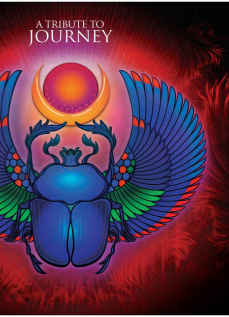 the album cover for Various Artists - A Tribute To Journey [Red Marble]