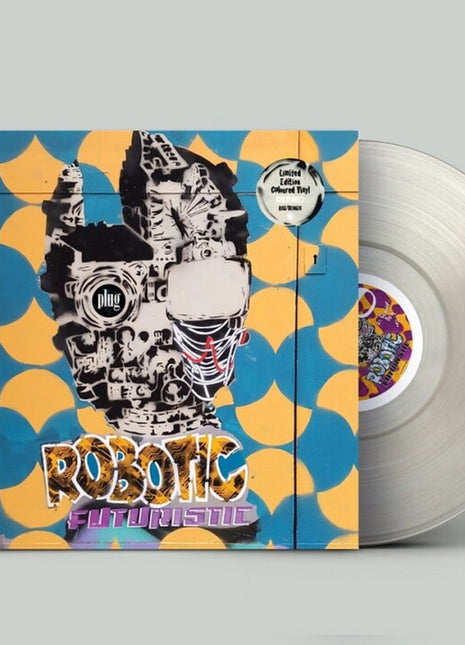 the album cover for Plug - Robotic Futuristic [Clear Vinyl]