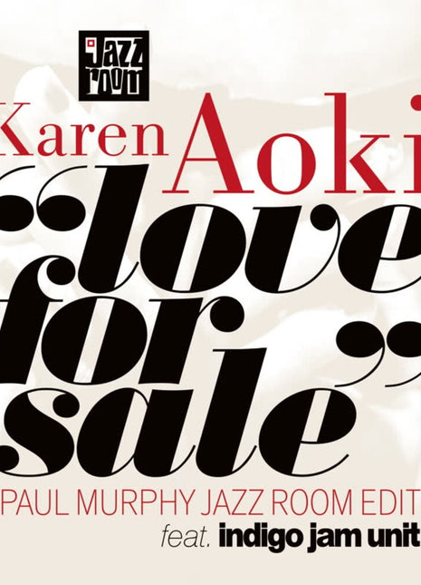 the album cover for Karen Aoki - Love For Sale