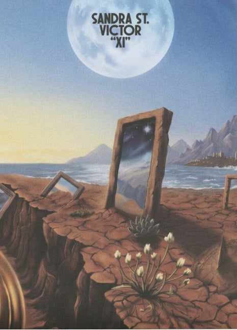 the album cover for St. Sandra Victor - Eleven
