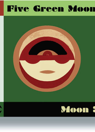the album cover for Five Green Moons - Moon 3