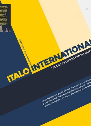the album cover for Various Artists - Fred Ventura Presents Italo International - Modern Disco From Europe