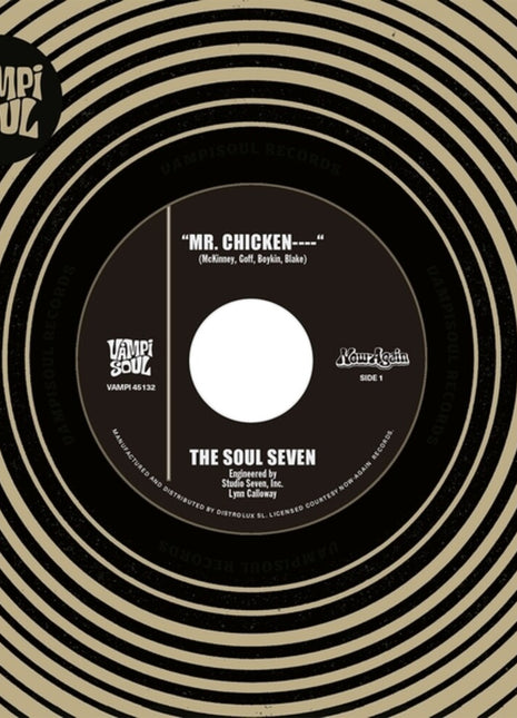 the album cover for Soul Seven - Mr Chicken (Ep)