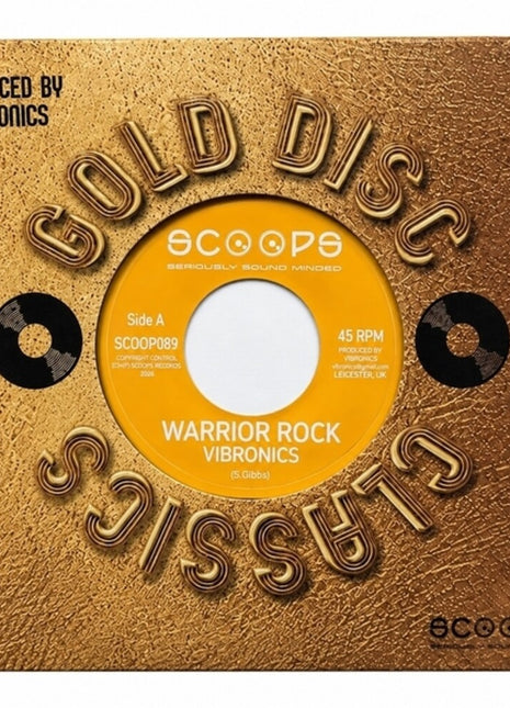 the album cover for Vibronics - Warrior Rock (Ep)