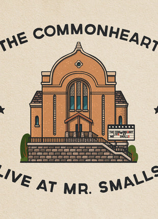 the album cover for Commonheart - Live At Mr Smalls
