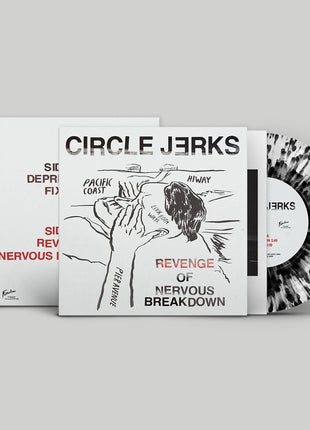 the album cover for Circle Jerks - Revenge Of Nervous Breakdown [Indie Exclusive] [Colored Vinyl] [Limited Edition]
