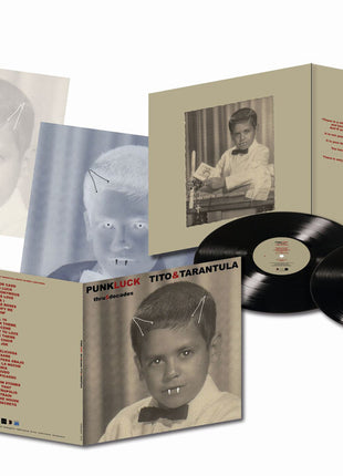 the album cover for Tito & Tarantula - Punk Luck Thru 5 Decades