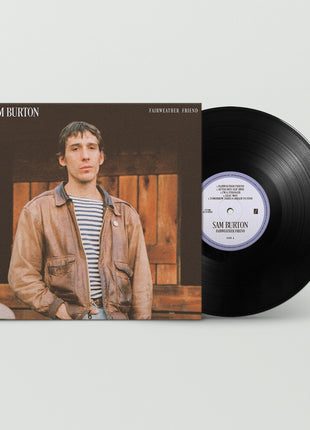 the album cover for Sam Burton - Fairweather Friend