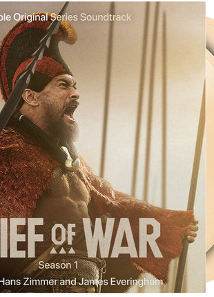 the album cover for Hans Zimmer  (Colv) (Ltd) (Ogv) (Wht) - Chief Of War - O.S.T. [Colored Vinyl] [Limited Edition] [180 Gram] (Wht)