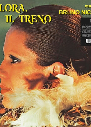 the album cover for Bruno Nicolai  (Cvnl) - Allora Il Treno [Clear Vinyl]