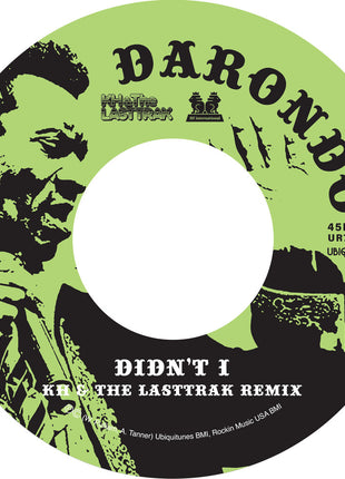 the album cover for Darondo - Didn't I (Kh & The Lasttrak Remix)