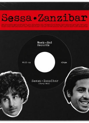 the album cover for Sessa - Zanzibar